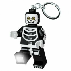 LEGO LGLKE137 CLASSIC SKELETON SCHELETRO KEY LIGHT PORTACHIAVI KEYCHAIN LED LITE