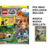 LEGO JURASSIC WORLD RIVISTA MAGAZINE N. 4 IN ITALIANO + POLYBAG ESCLUSIVA NUOVA