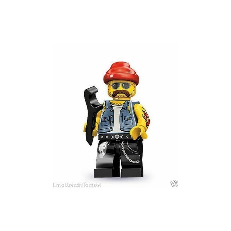 LEGO MINIFIGURES SERIE 10 MECCANICO MOTO 71001 - 16