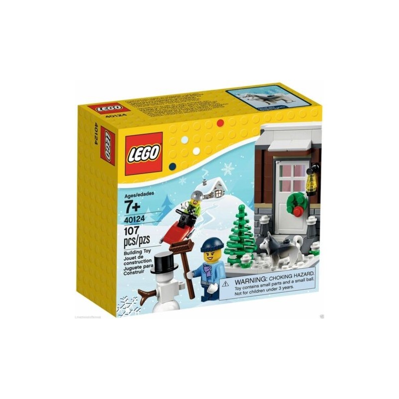 LEGO 40124 DIVERTIMENTO INVERNALE WINTER FUN