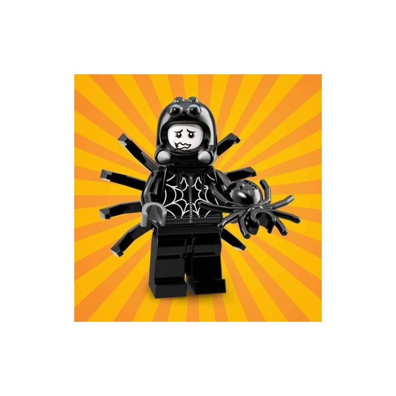 LEGO MINIFIGURES SERIE 18 71021 - 9 SPIDER SUIT BOY ragazzo ragno 1 MINIFIGURE