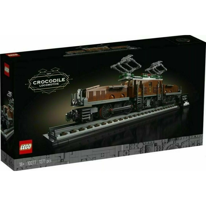 LEGO 10277 CREATOR EXPERT CROCODILE LOCOMOTIVE - Locomotiva Coccodrillo LUG 2020