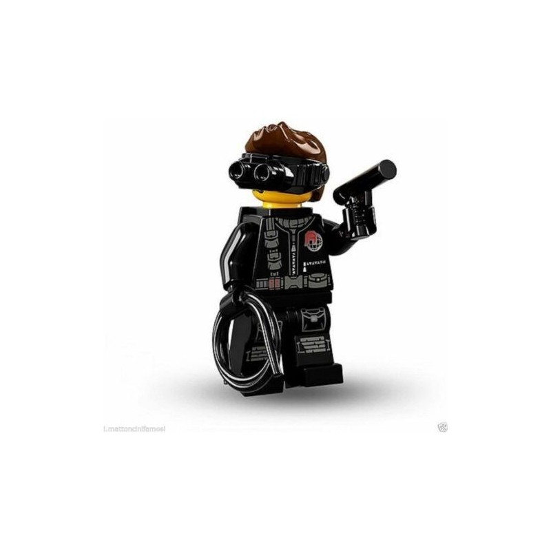 LEGO SERIE 16  71013 – 14 MINIFIGURES N. 1 SPY SINGOLA MINIFIGURE
