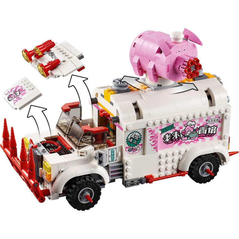 LEGO 80009 MONKIE KID FOOD TRUCK DI PIGSY