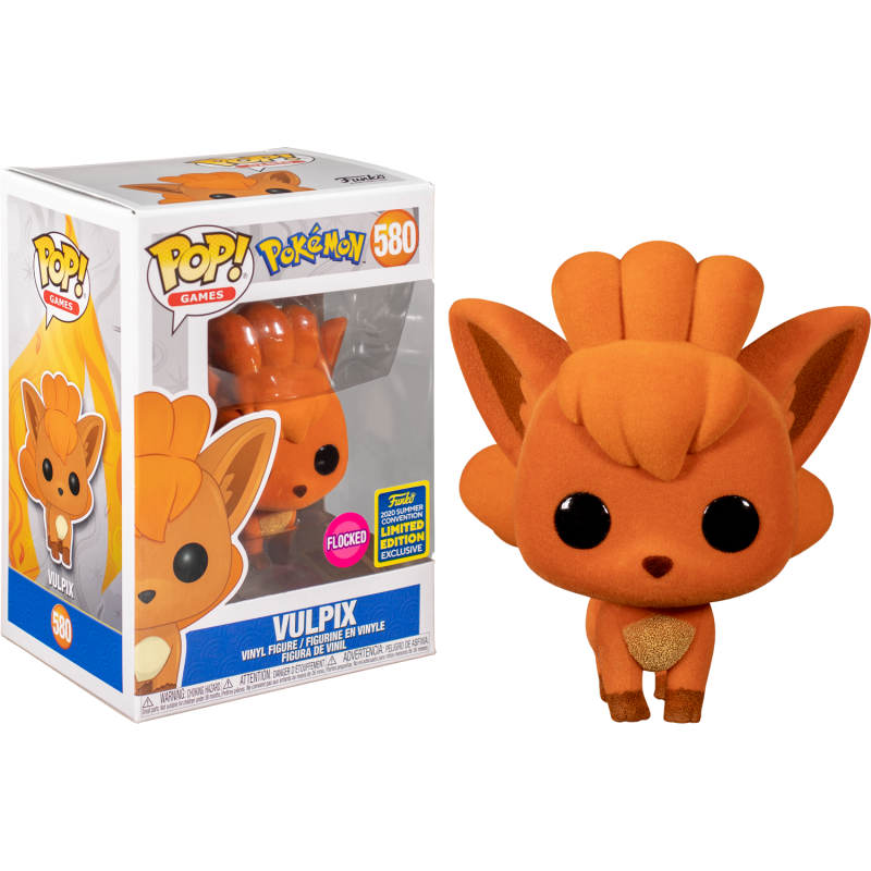 Fkpop Vulpixfloccato Funko Pop Games Pokemon Vulpix