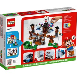 LEGO SUPER MARIO 71377 RE BOO E IL CORTILE INFESTATO scatola rovinata
