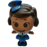 FUNKO MINIS OFFICER GIGGLE MCDIMPLES TOY STORY 4 DISNEY 5 CM CON BOX NUOVO