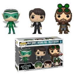 FUNKO POP 3 PACK ARTEMIS FOWL : HOLLY SHORT - ARTEMIS FOWL - MULCH DIGGEMS