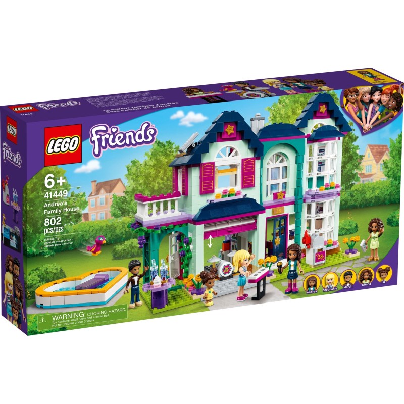 LEGO FRIENDS 41449 LA VILLETTA FAMILIARE DI ANDREA GENNAIO 2021