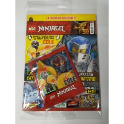 LEGO NINJAGO RIVISTA MAGAZINE NR. 39 IN ITALIANO + POLYBAG COLE ESCLUSIVA