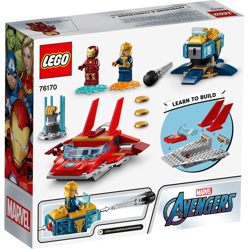 LEGO 76170 SUPER HEROES IRON MAN VS. THANOS MARZO 2021