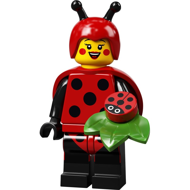 LEGO 71029 - 4 Ladybird Girl MINIFIGURE SERIE 21 - 2021