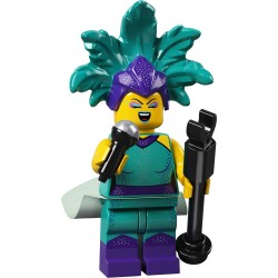 LEGO 71029 - 12 CANTANTE DI Cabaret Singer MINIFIGURE SERIE 21 - 2021