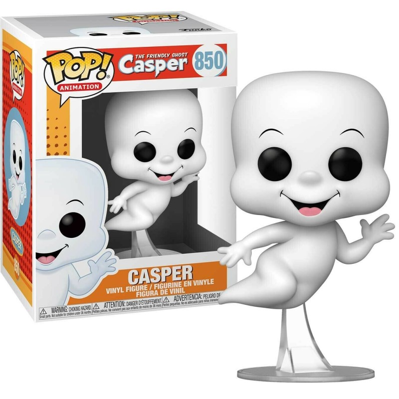 FUNKO POP ANIMATION 850 CASPER - THE FRIENDLY GHOST - 10 CM VINYL FIGURE