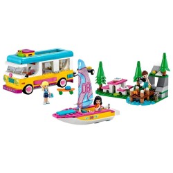 LEGO 41681 FRIENDS CAMPER VAN NELLA FORESTA E BARCA A VELA GIUGNO 2021