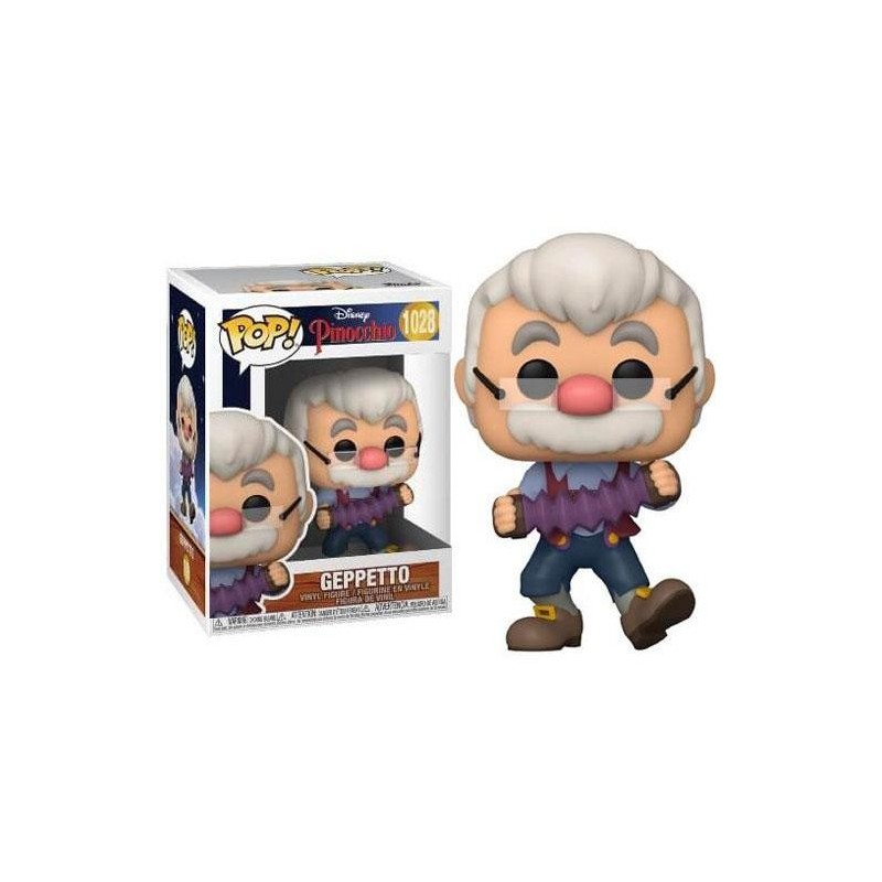 FUNKO POP 1028 GEPPETTO -PINOCCHIO DISNEY - 10 CM VINYL FIGURE