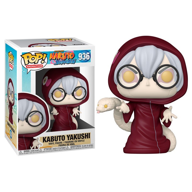 FUNKO POP ANIMATION 936 KABUTO YAKUSHI - NARUTO SHIPPUDEN - 10 CM VINYL FIGURE