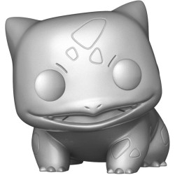 FUNKO POP GAMES 453 BULBASAUR SILVER 25° ANNIVERSARIO POKEMON 10 CM VINYL FIGURE