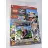 LEGO JURASSIC WORLD RIVISTA MAGAZINE NR 14 IN ITALIANO + POLYBAG ESCLUSIVA