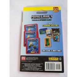 MINECRAFT TREASURE STICKER TIN BOX - PANINI