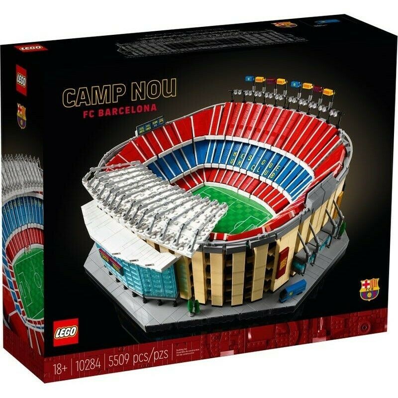 LEGO 10284 CREATOR EXPERT Camp Nou FC Barcelona SCATOLA ROVINATA