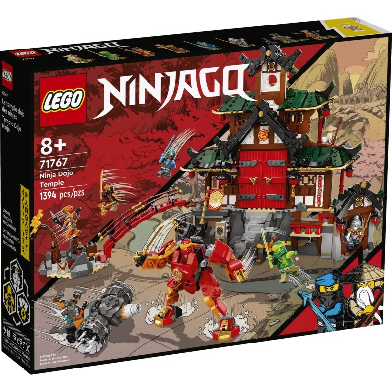 LEGO 71767 NINJAGO  TEMPIO DOJO DEI NINJA GENNAIO 2022