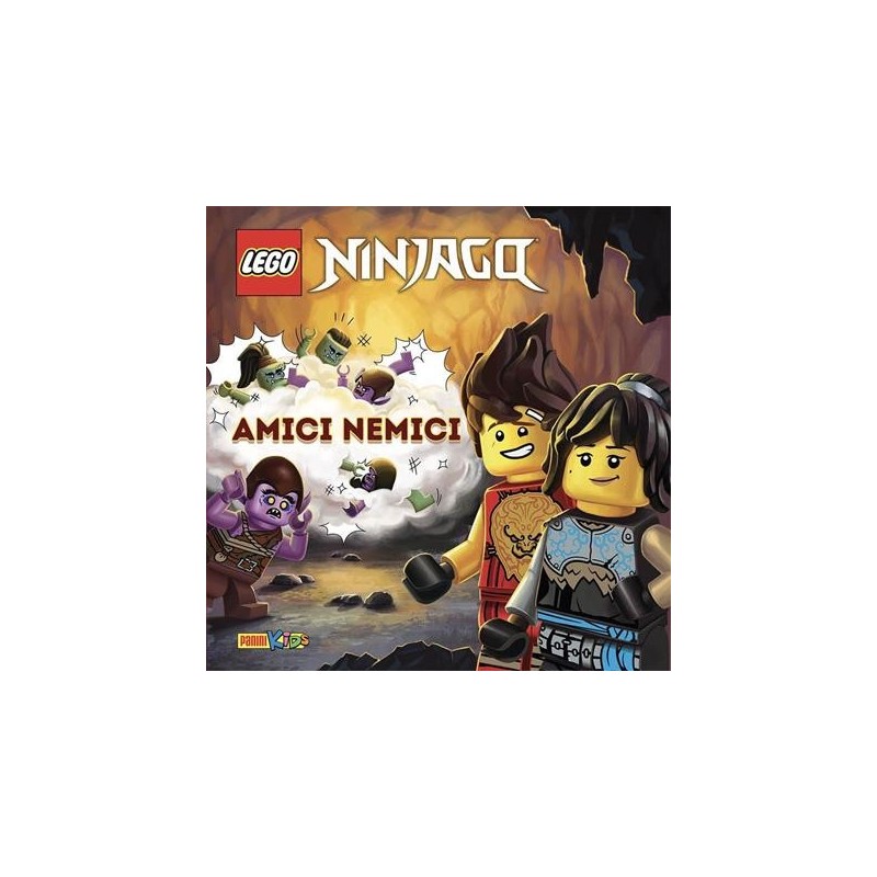 LIBRO LEGO NINJAGO AMICI NEMICI - PANINI KIDS - 9788828707547