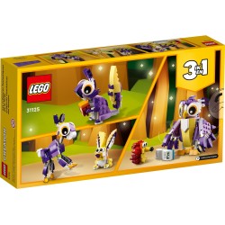 LEGO 31125 CREATOR - CREATOR EXPERT CREATURE DELLA FORESTA FANTASY MARZO 2022