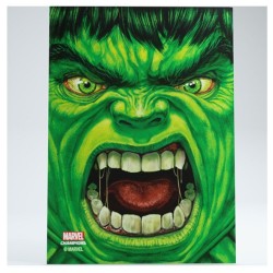 GAMEGENIC MARVEL CHAMPIONS ART SLEEVES HULK (50 BUSTINE) 66X92MM