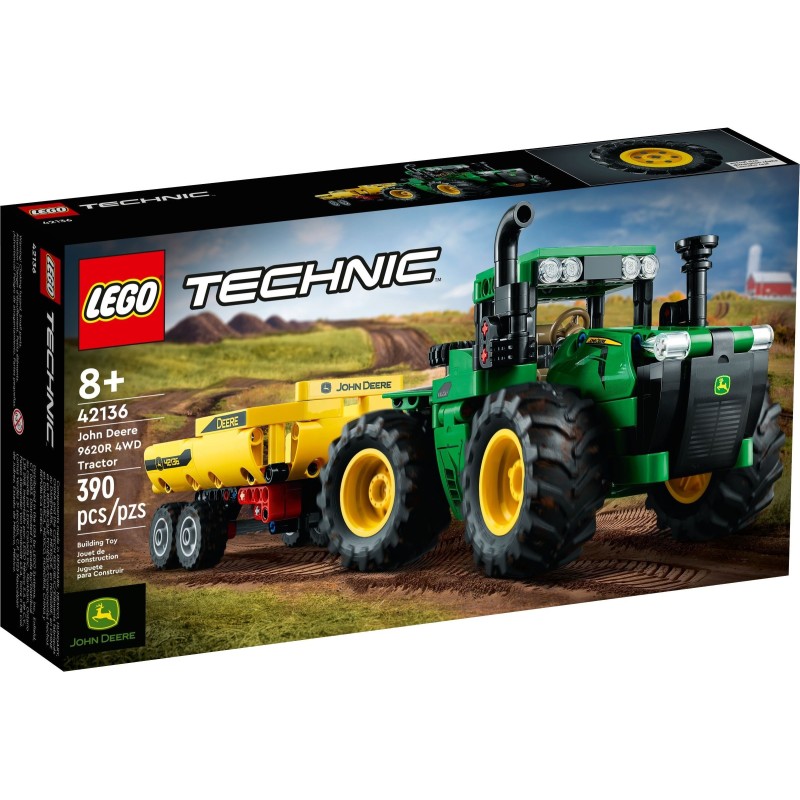 LEGO 42136 TECHNIC John Deere 9620R 4WD Tractor 2022