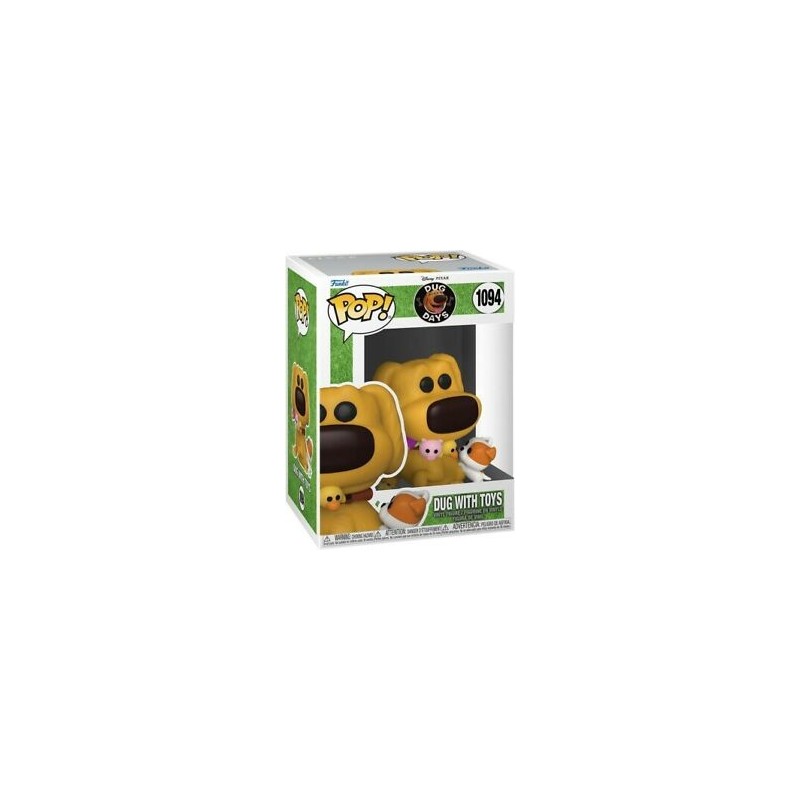 FUNKO POP  1094 DUG WITH TOYS DISNEY PIXAR VINYL FIGURE 10 CM