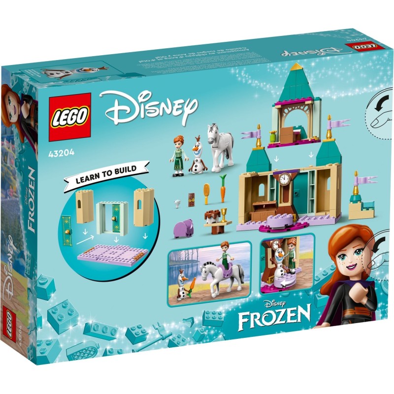 LEGO 43204 DISNEY PRINCESS DIVERTIMENTO AL CASTELLO DI ANNA E OLAF GIUGNO  2022