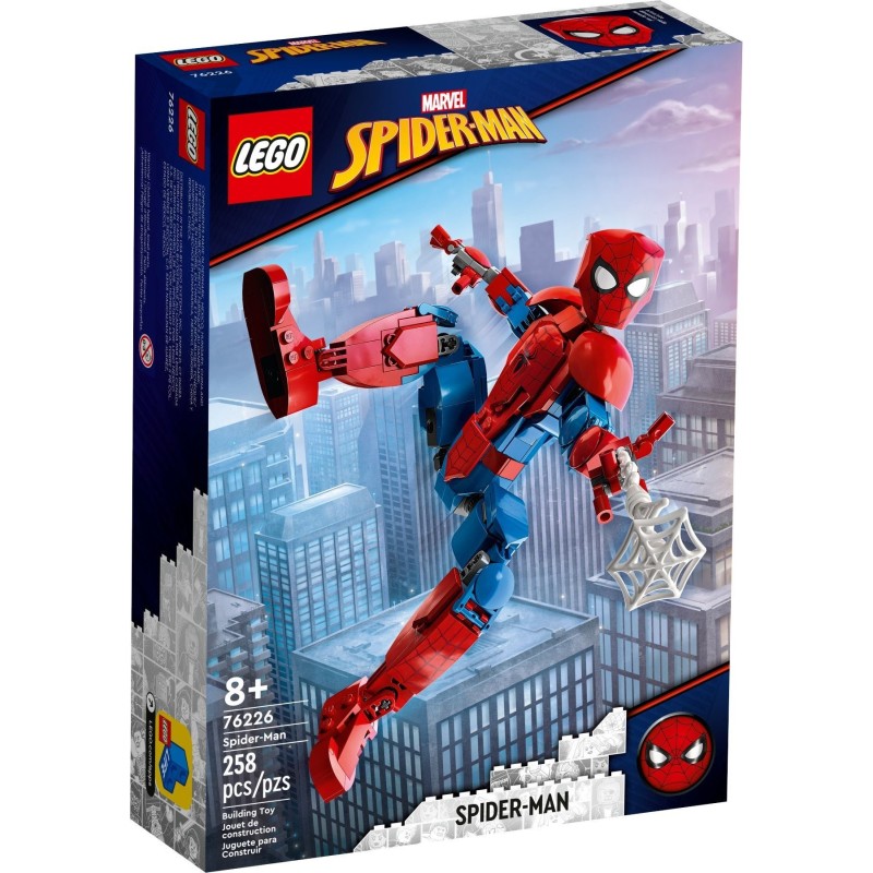 LEGO 76226 PERSONAGGIO DI SPIDER-MAN MARVEL SUPER HEROES SETTEMBRE 2022