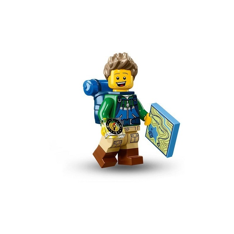 LEGO SERIE 16  71013 - 6 MINIFIGURES NR 1 HIKER  ESCURSIONISTA