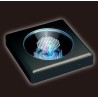 DISPLAY LIGHT BLACK BASE PER CRYSTAL PUZZLE BASE NERA