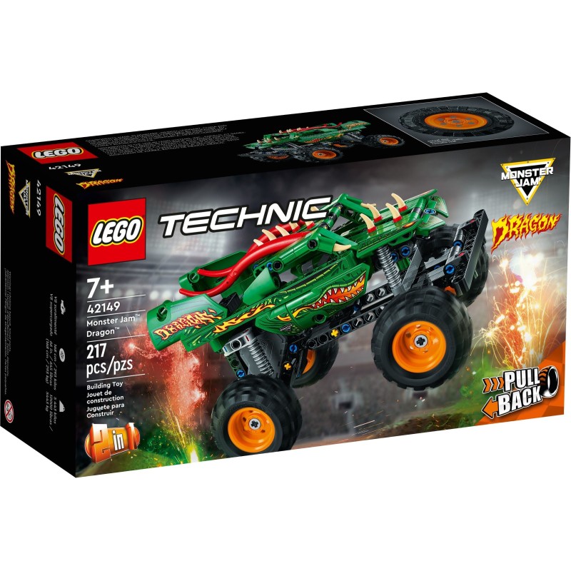 LEGO 42149 TECHNIC MONSTER JAM DRAGON GENNAIO 2023