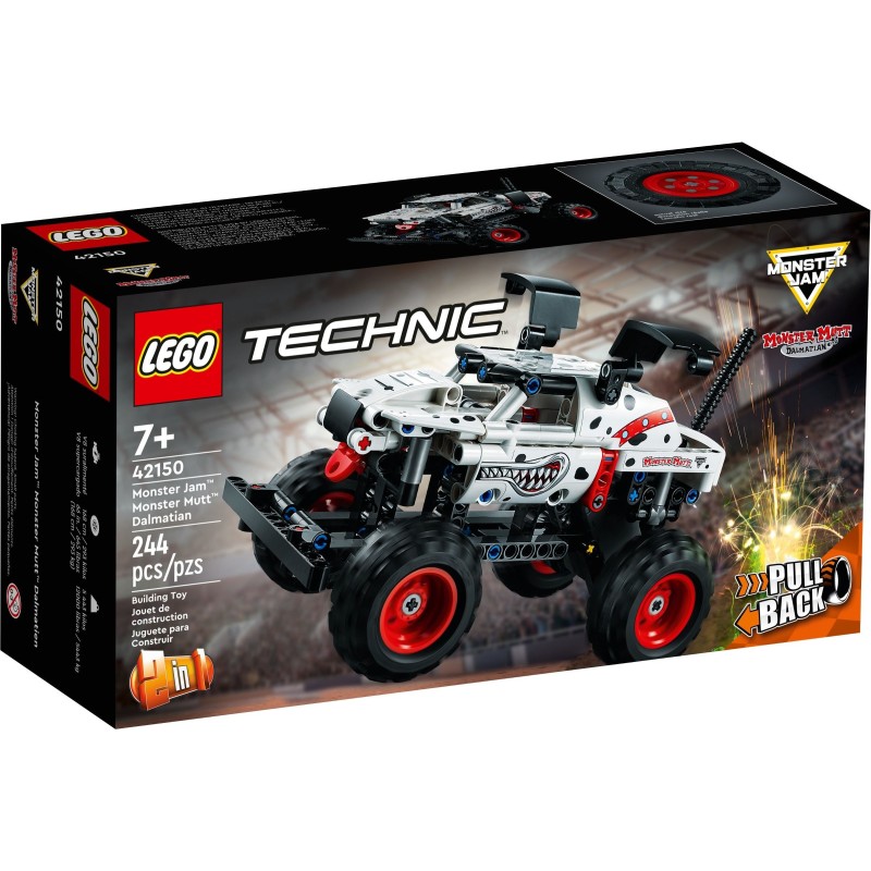 LEGO 42150 TECHNIC MONSTER MUTT MONSTER JAM DALMATA GENNAIO 2023