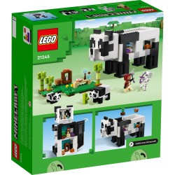 LEGO 21245 MINECRAFT IL RIFUGIO DEL PANDA GENNAIO 2023