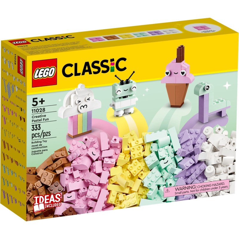 LEGO 11028 CLASSIC DIVERTIMENTO CREATIVO - PASTELLI MARZO 2023