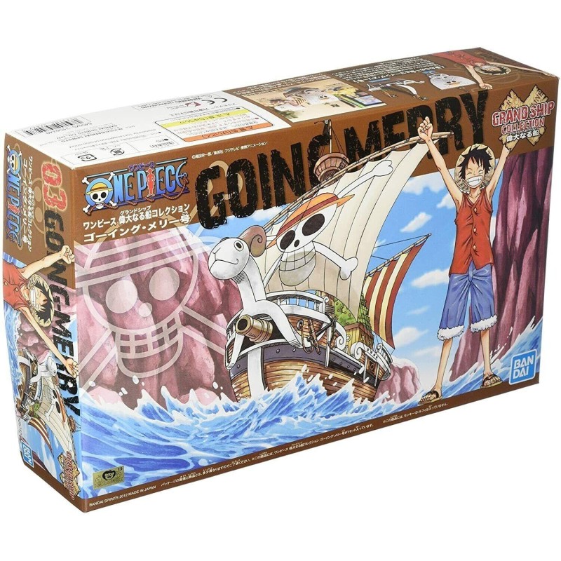 ONE PIECE MODEL KIT GOING MERRY GRANDSHIP COLLECTION MK BANDAI