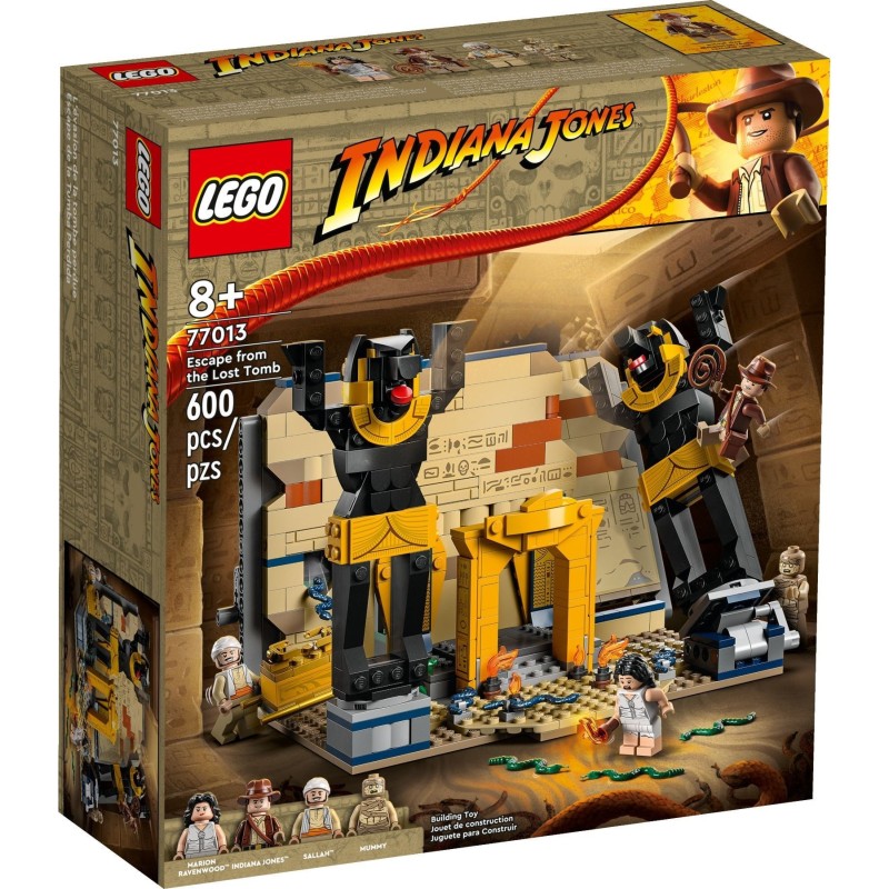 LEGO 77013 INDIANA JONES FUGA DALLA TOMBA PERDUTA GIUGNO 2023