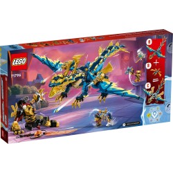 LEGO 71796 NINJAGO DRAGONE ELEMENTARE VS. MECH DELL’IMPERATRICE GIUGNO 2023