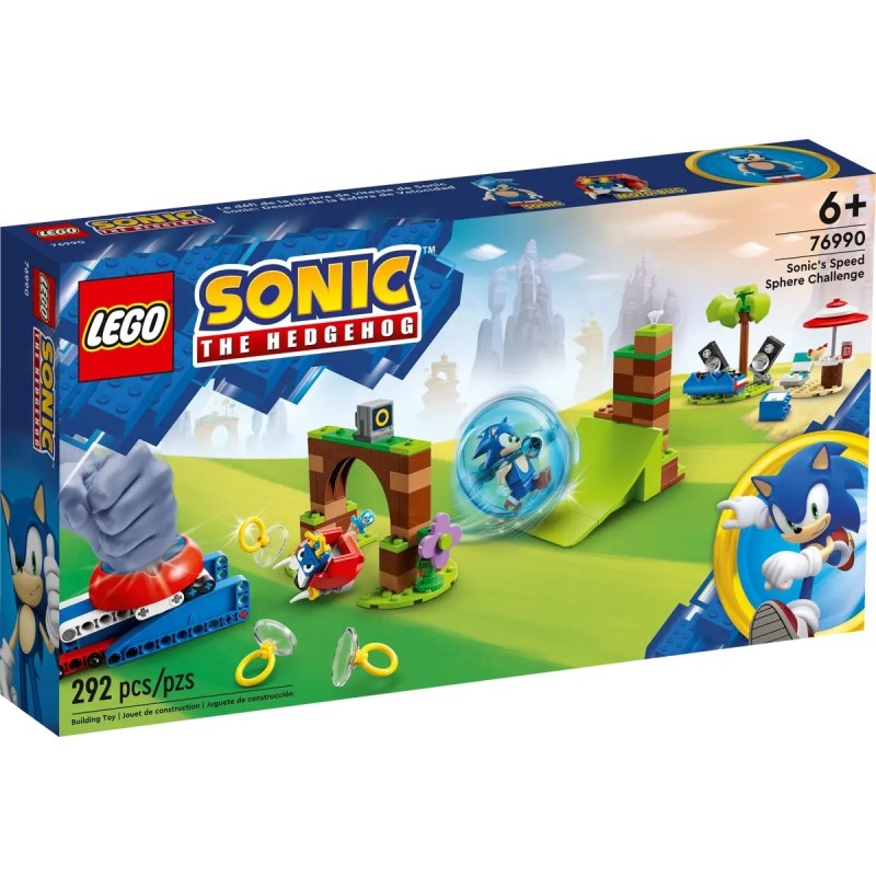 LEGO 76990 SONIC SFIDA DELLA SFERA DI VELOCITÀ DI SONIC AGOSTO 2023