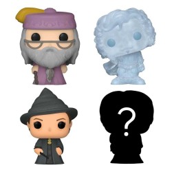 FUNKO BITTY POP HARRY POTTER DUMBLEDORE 4 PERSONAGGI VINYL FIGURE - 2,5 CM