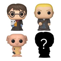 FUNKO BITTY POP HARRY POTTER IN ROBE W/SCARF 4 PERSONAGGI VINYL FIGURE 2,5 CM