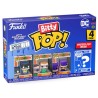 FUNKO BITTY POP BATMAN ADAM WEST 4 PERSONAGGI DC COMICS  VINYL FIGURE - 2,5 CM