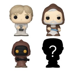 FUNKO BITTY POP STAR WARS LUKE SKYWALKER 4 PERSONAGGI VINYL FIGURE - 2,5 CM