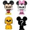 FUNKO BITTY POP MICKEY 4 PERSONAGGI DISNEY VINYL FIGURE - 2,5 CM