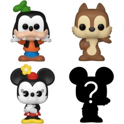 FUNKO BITTY POP GOOFY PLUTO 4 PERSONAGGI DISNEY VINYL FIGURE - 2,5 CM