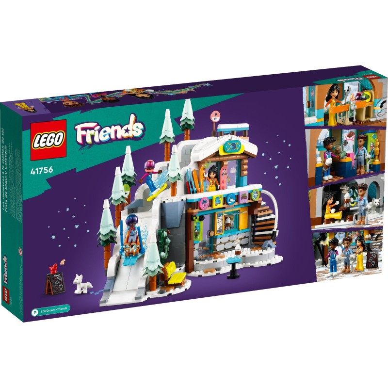 LEGO 41756 FRIENDS PISTA DA SCI E BAITA SETTEMBRE 2023 2024